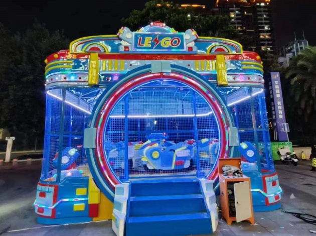 乐高喷球车